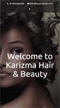 Mobile Screenshot of karizmahair.com